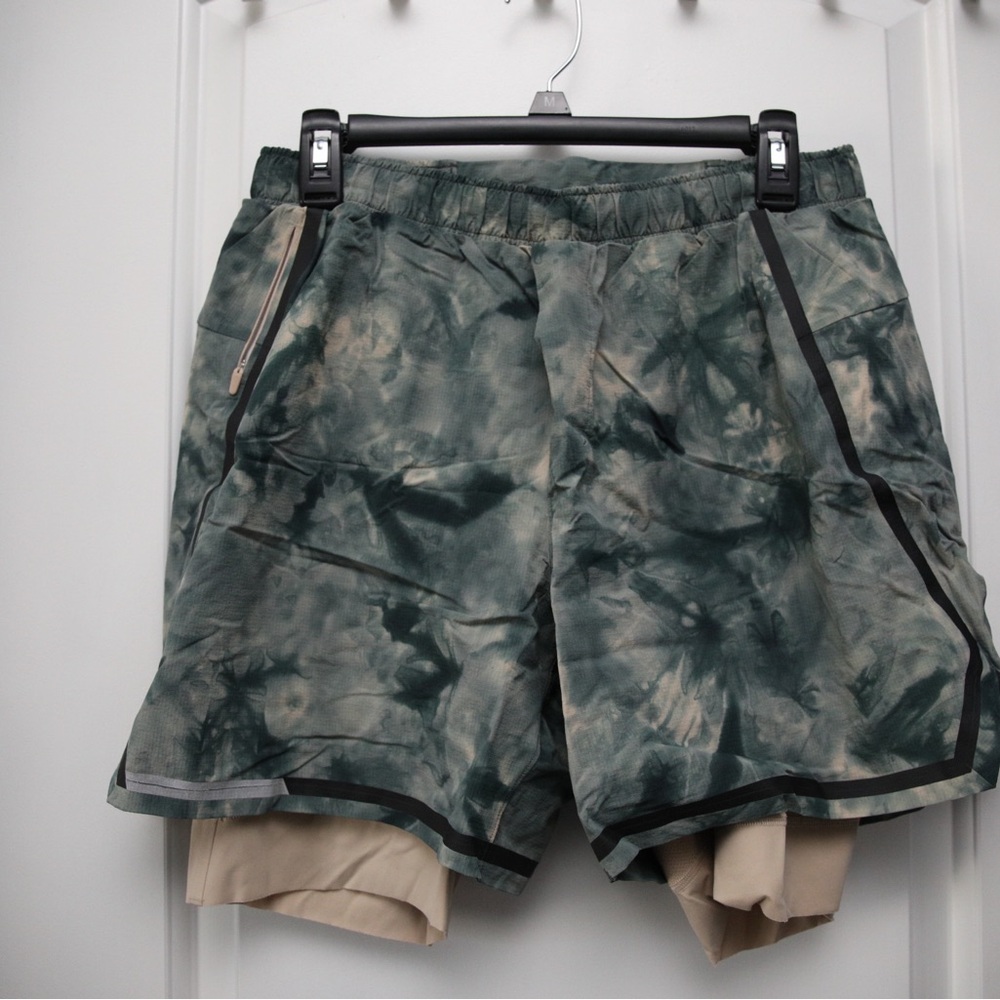Lululemon Men's Tie-Dye Shorts with Linings
